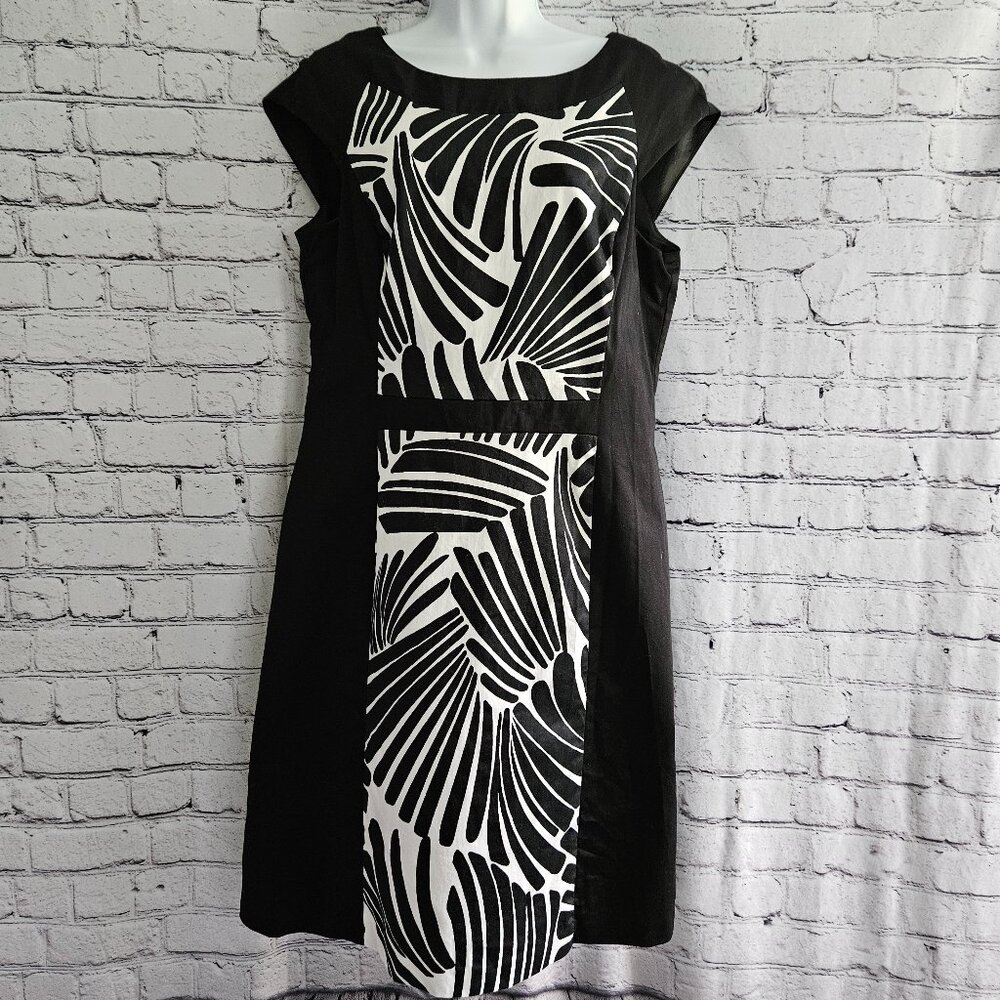 9&Co. Women's Black & White Dress, size 14